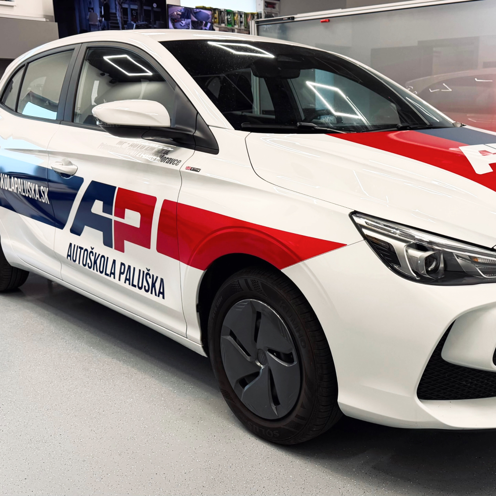 autoskolapaluska.sk nový polep Autoškoly