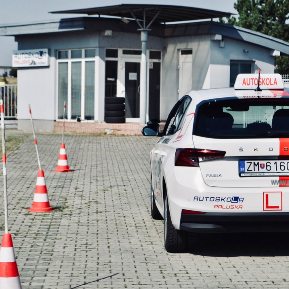 Cvičisko Autoškola Paluška v Zlatých Moravciach