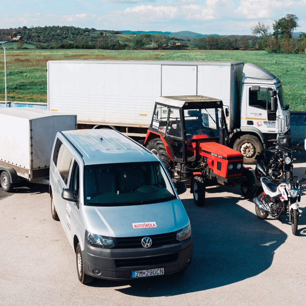 Výcvikové vozidlá Autoškoly Paluška